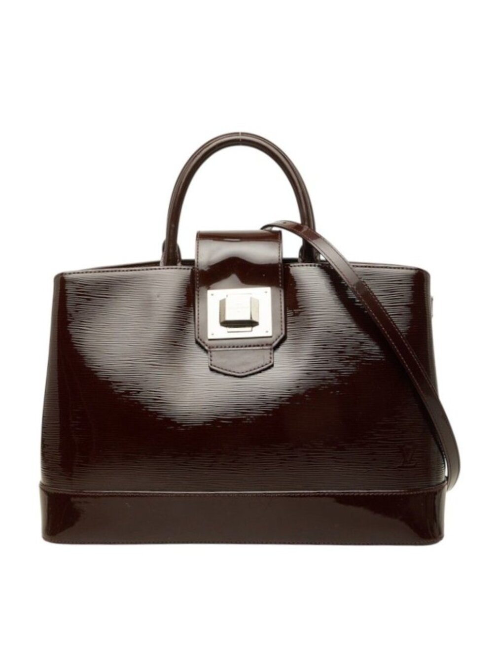 Louis Vuitton Epi Electric Mirabeau GM Handbag 2-Way Shoulder Prunnu Leather